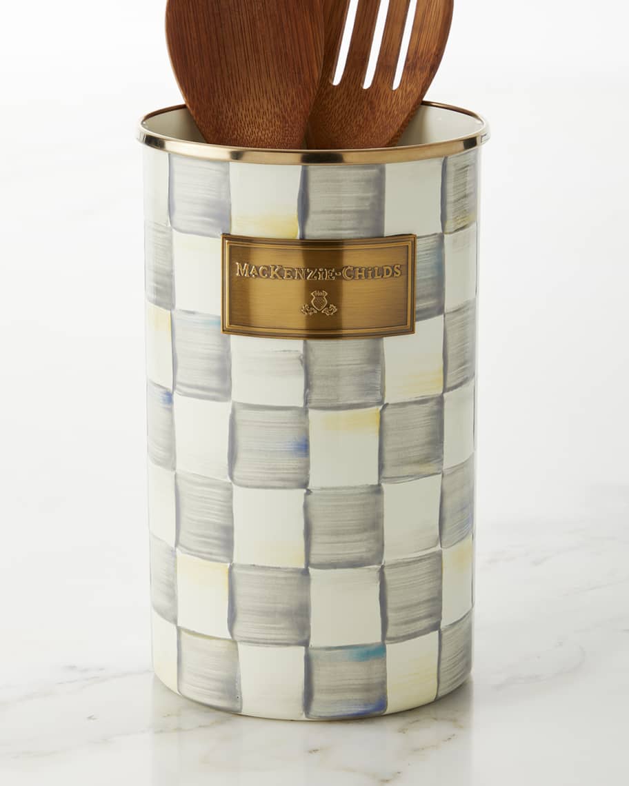 Sterling Check Utensil Holder