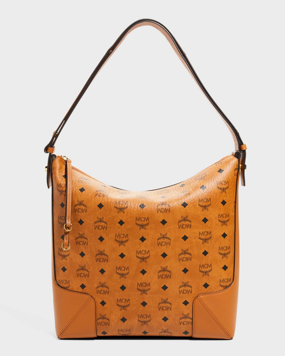 MCM Large Klara Leather Hobo Bag In Urban Taupe At Nordstrom Rack