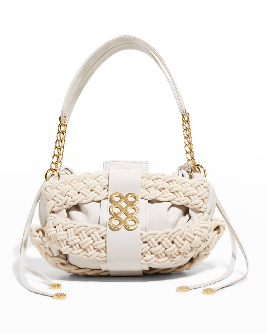 Kooreloo Olympia Braided Cord Drawstring Shoulder Bag | Neiman Marcus