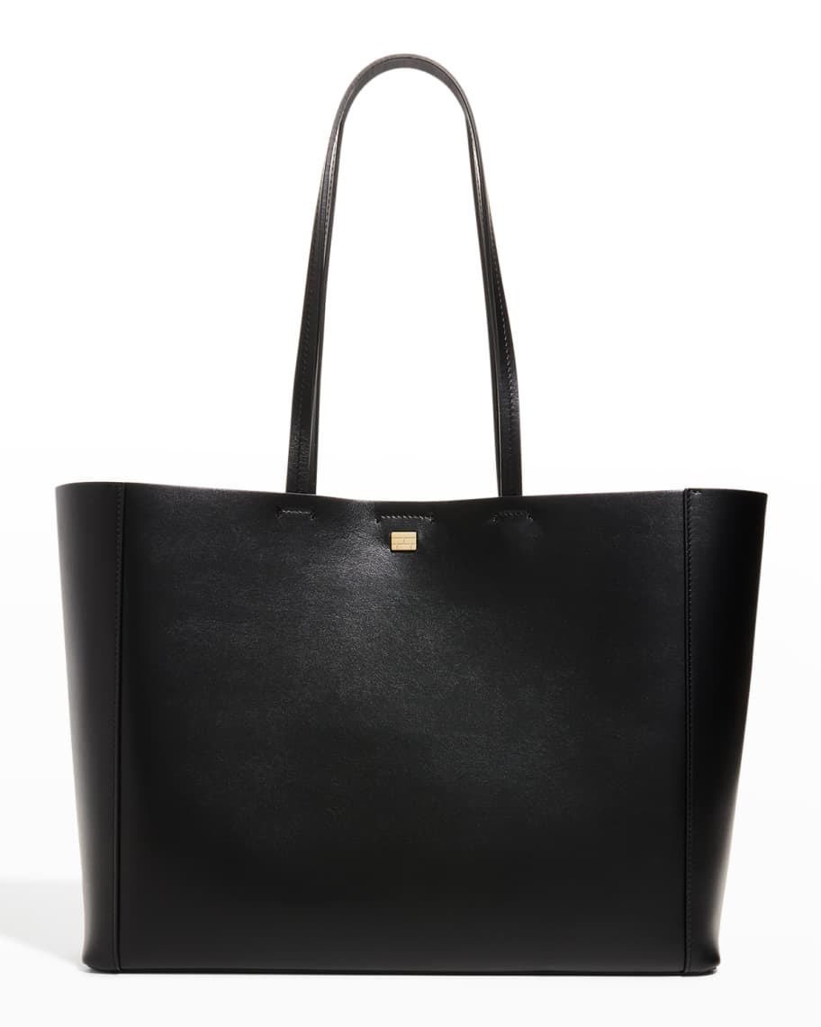 FRAME Le Signature Leather Shopper Tote Bag | Neiman Marcus