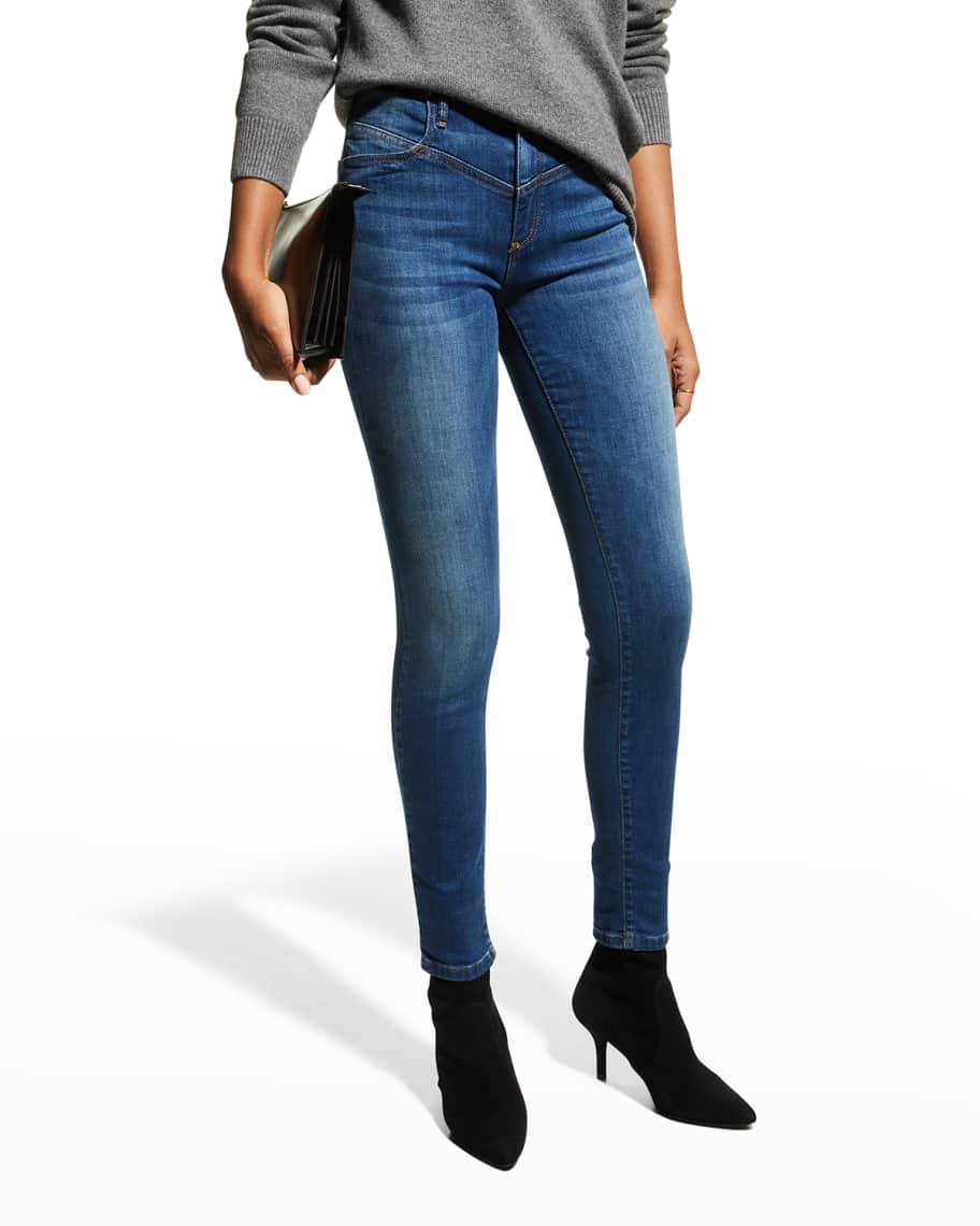 Black Orchid Jessi DoubleYoke Skinny Jeans Neiman Marcus