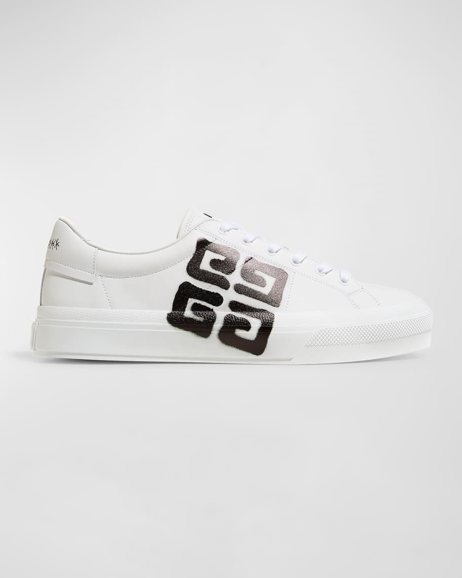 Givenchy x Chito Men's City Court Logo Graffiti Low-Top