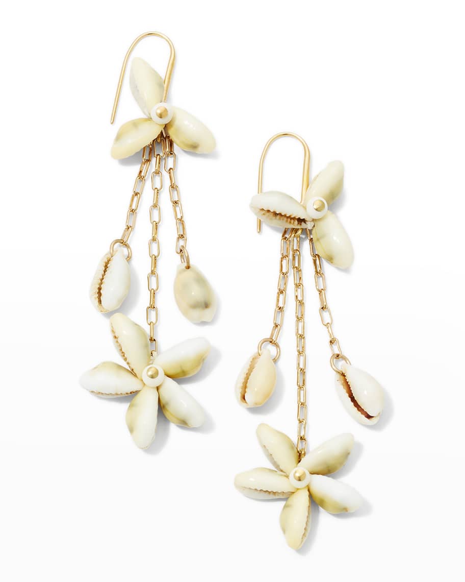 Isabel marant on sale shell earrings