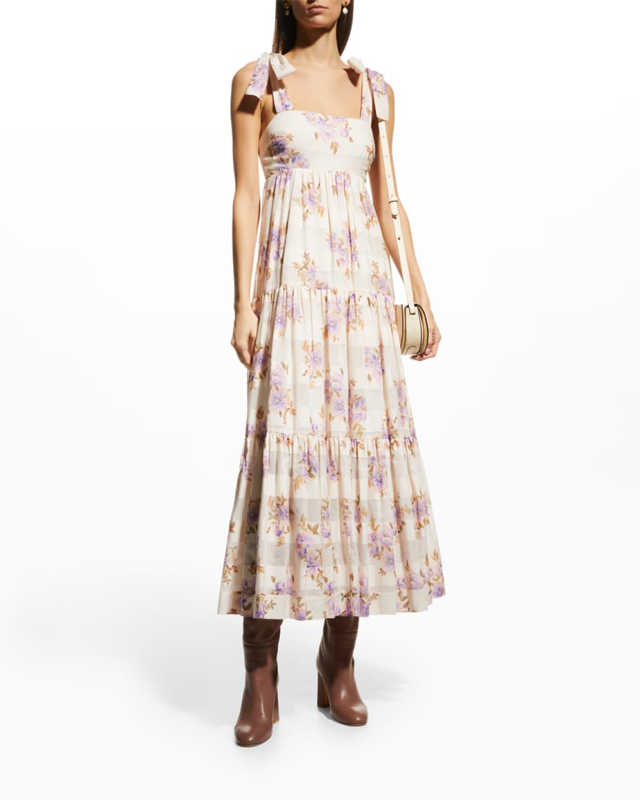 Zimmermann Rosa Striped Picnic Dress | Neiman Marcus