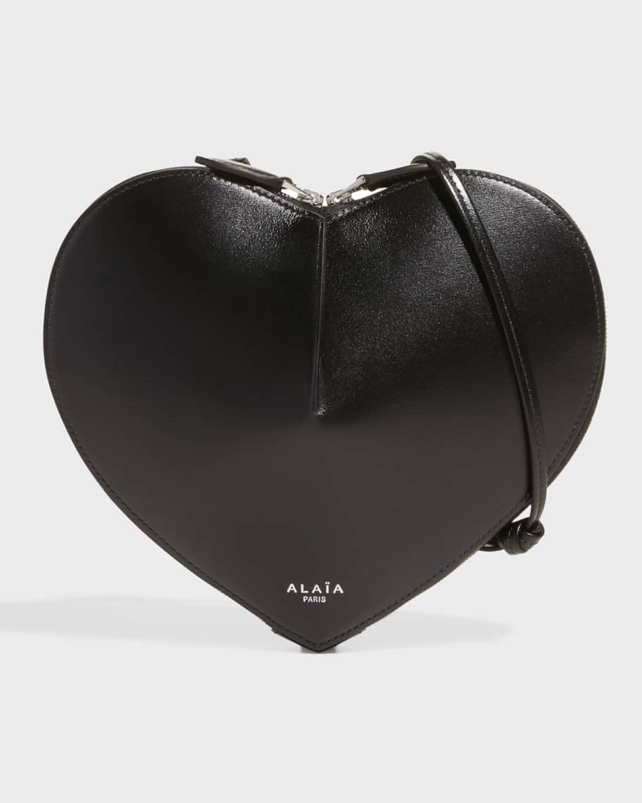 ALAIA Le Coeur Crossbody Bag in Lux Leather | Neiman Marcus