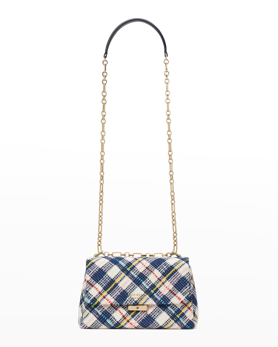 kate spade new york carlyle tweed chain shoulder bag | Neiman Marcus