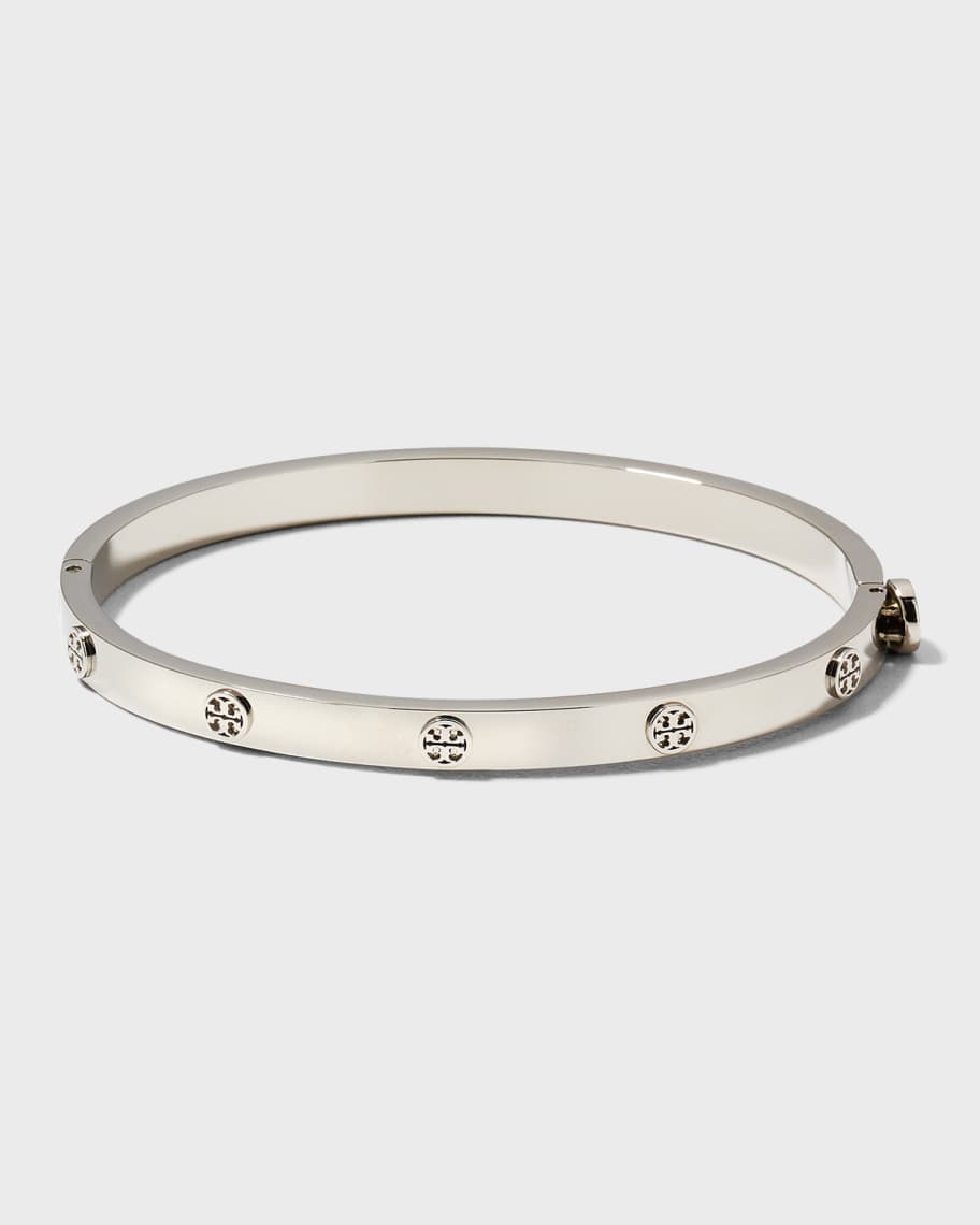 Tory burch logo stud hinge bracelet best sale