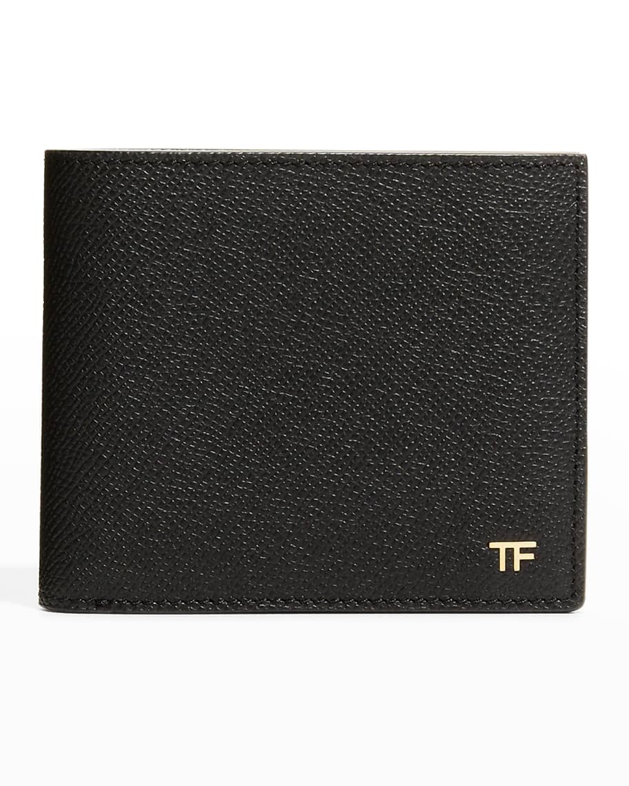 TOM FORD Men's T-Line Leather Bifold Wallet | Neiman Marcus