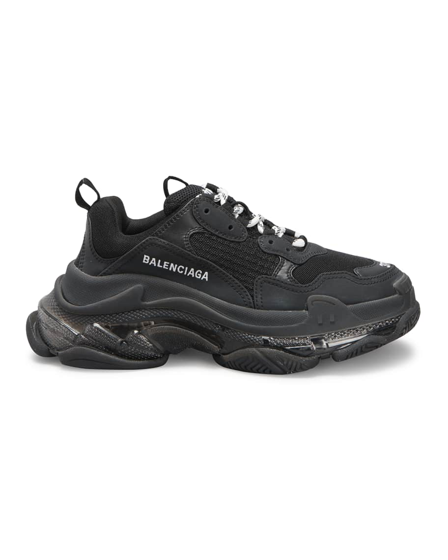 Balenciaga Triple S Clear-Sole Sneakers | Neiman Marcus