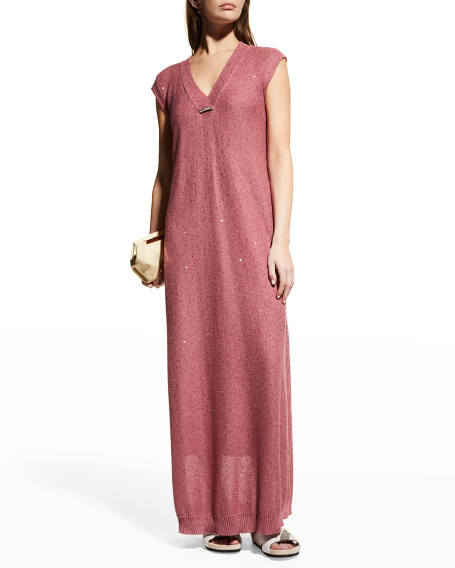 Monili Linen Blend Dress