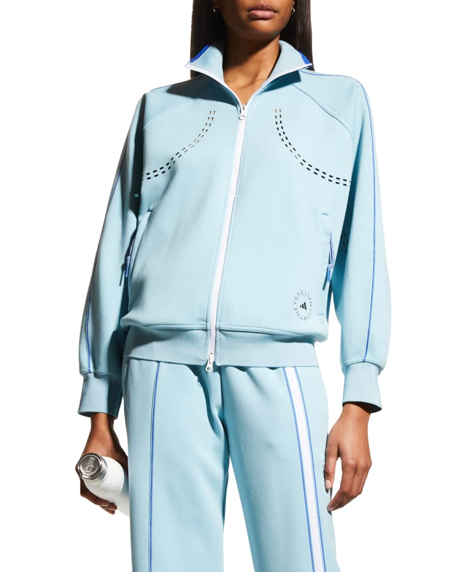 adidas Stella McCartney Logo Perforated Track | Neiman Marcus