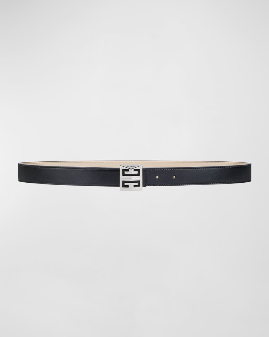 Givenchy 4G Monogram Reversible Buckle Belt | Neiman Marcus