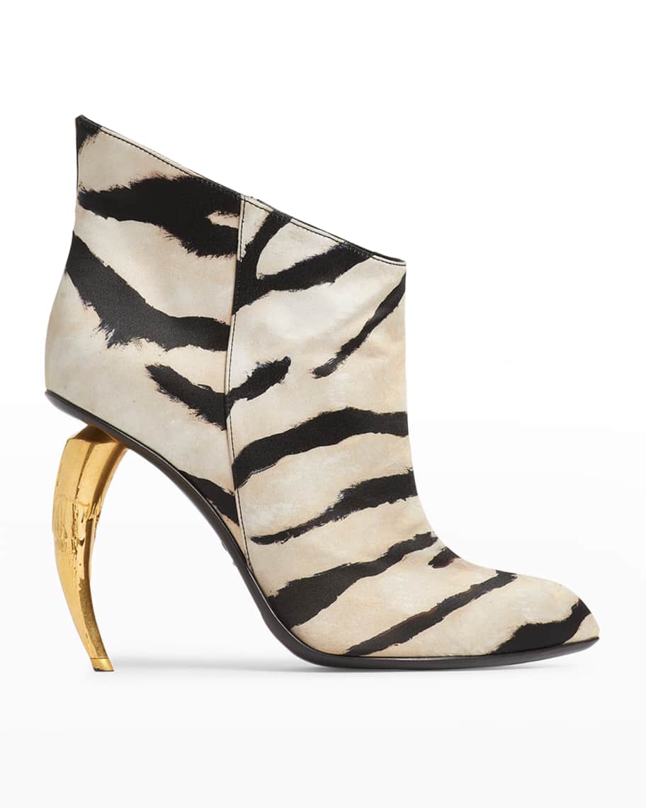 Tiger stripe cheap booties
