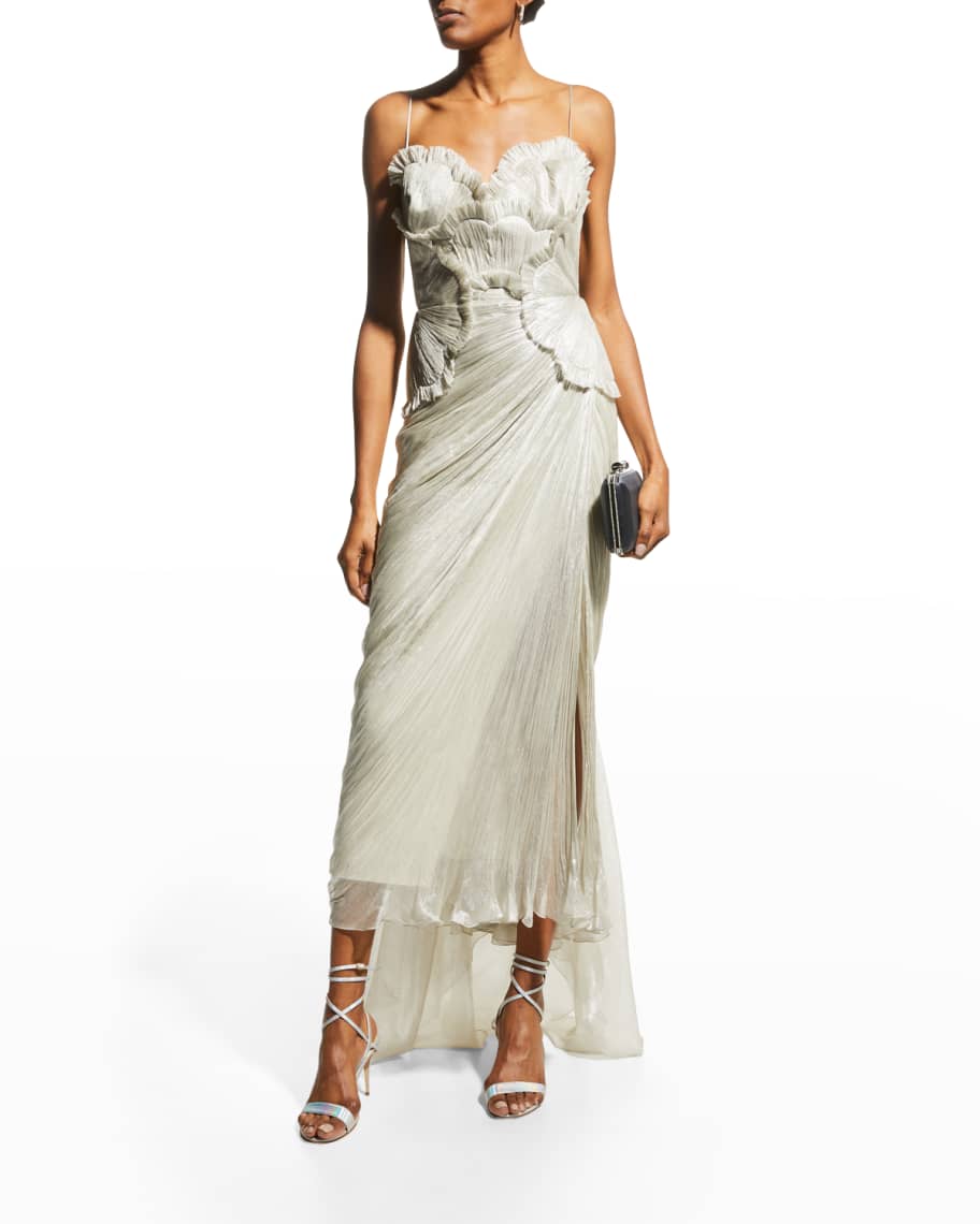 Maria lucia hohan ruffle detail chloe gown Sale