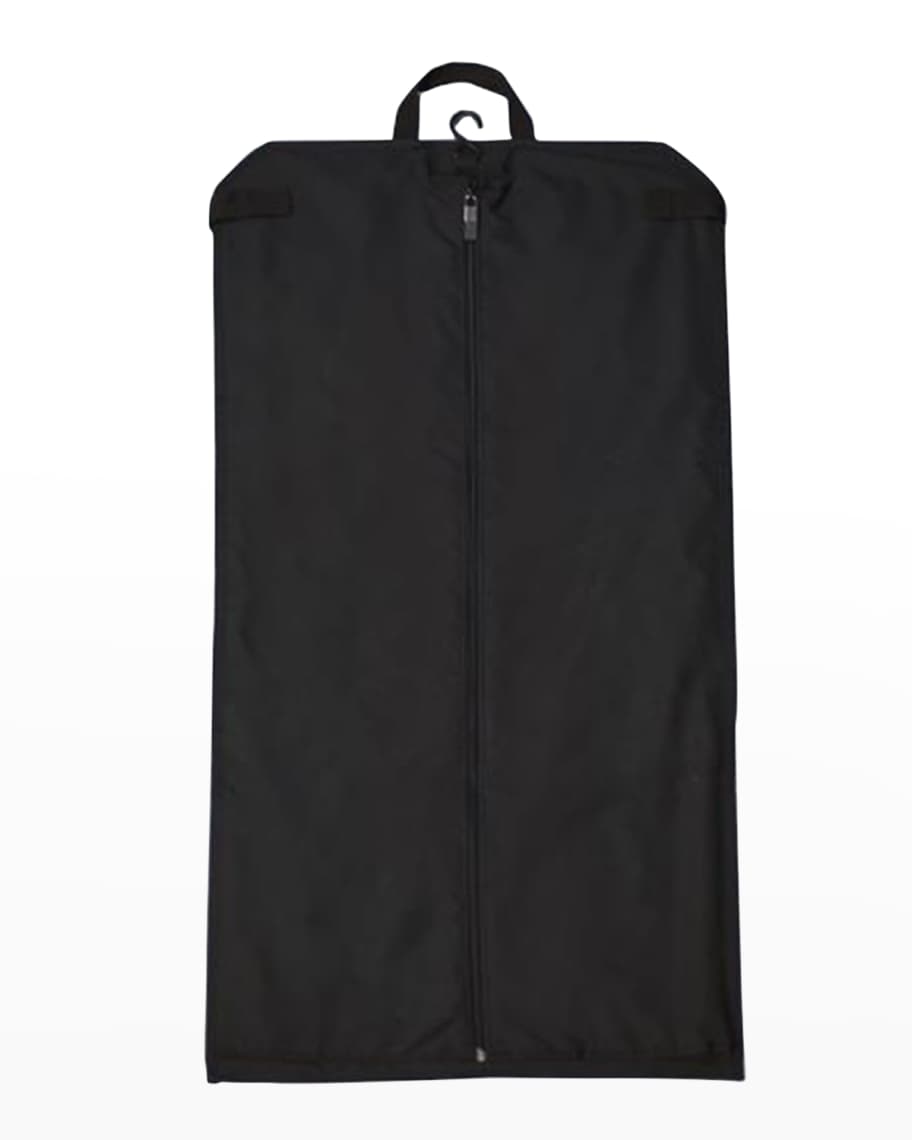Auth Neiman Marcus Long Garment Travel Bag Front Zipper Unisex