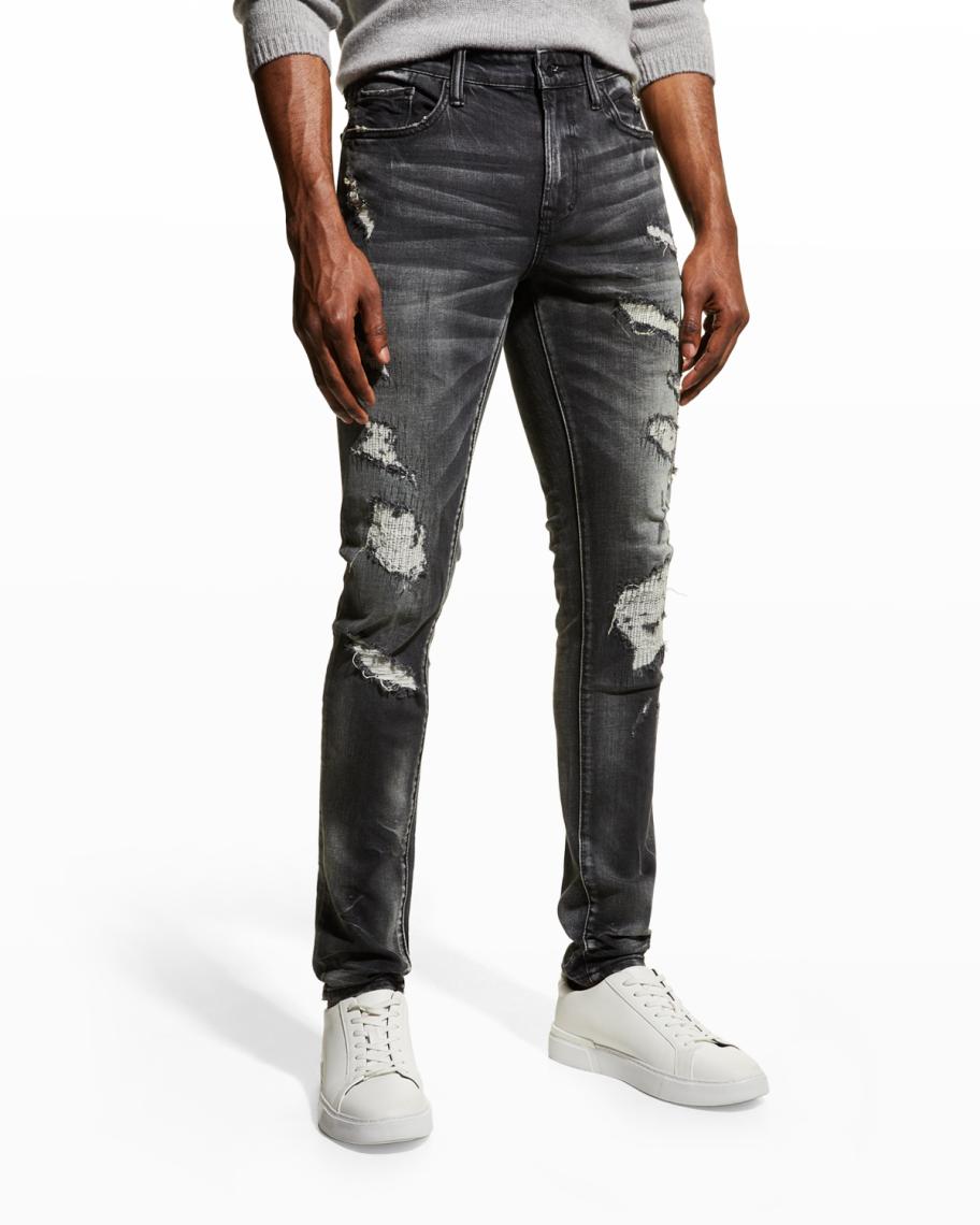 PRPS Men's Promised Rip/Repair Jeans | Neiman Marcus