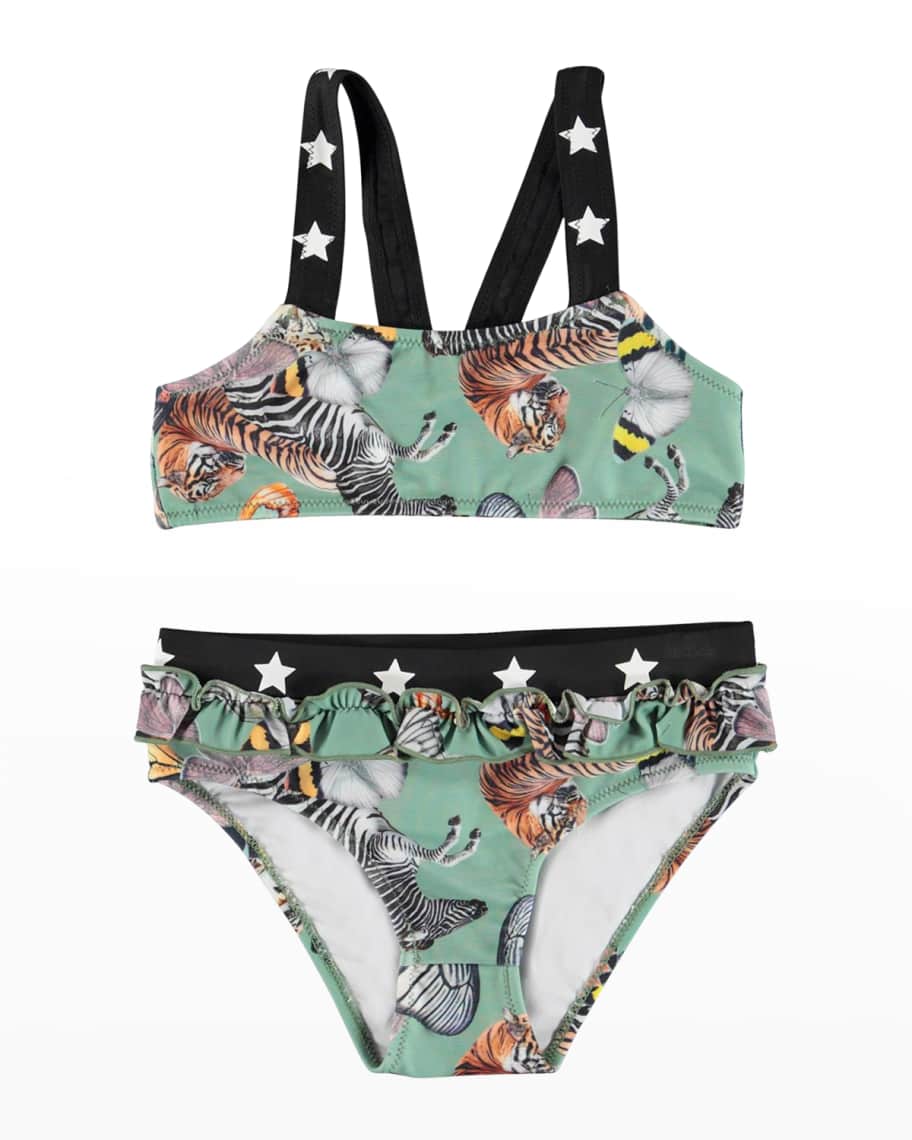 Vulkaan Conciërge datum Molo Girl's Naila Animals Star-Strap Two-Piece Bikini Set, Size 3T-10 |  Neiman Marcus