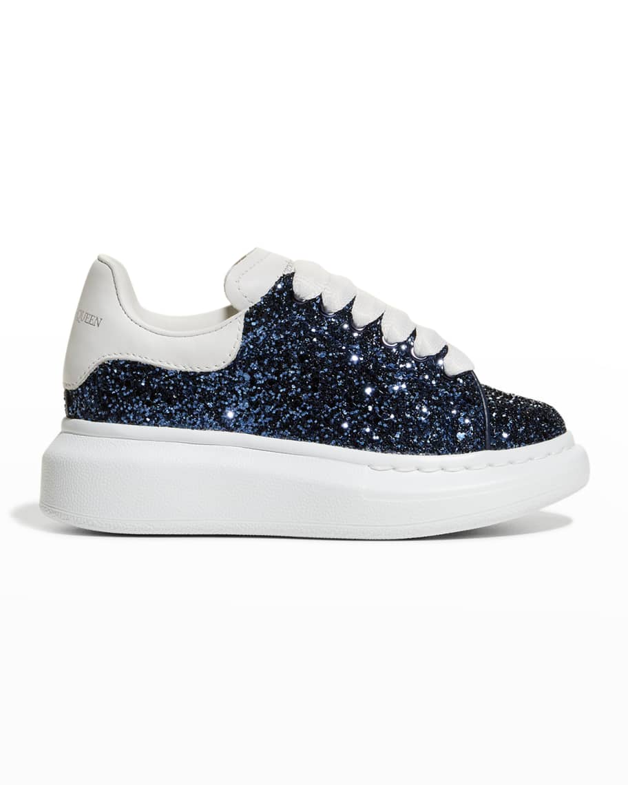 Alexander mcqueen hotsell blue glitter