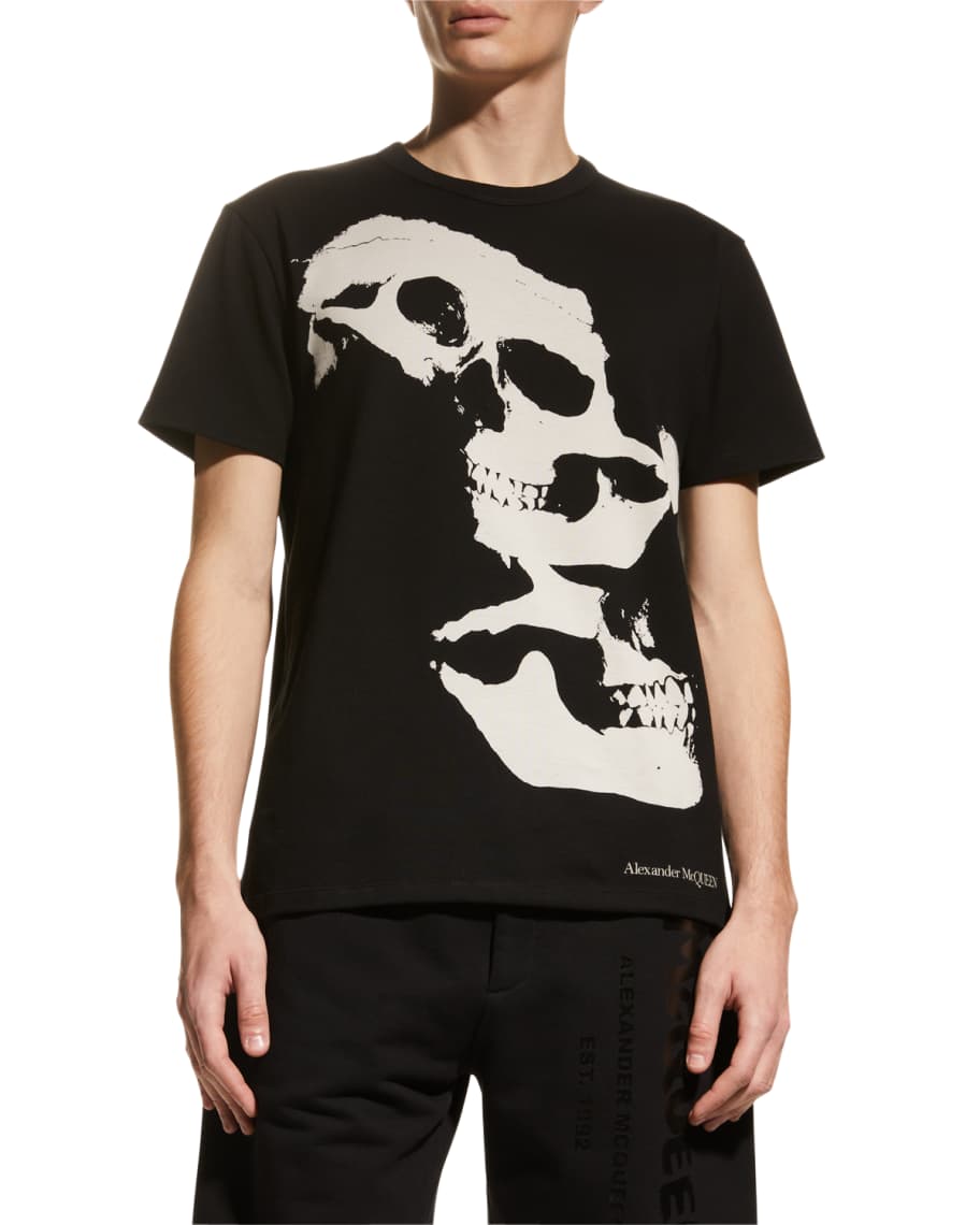 Mcqueen skull t shirt