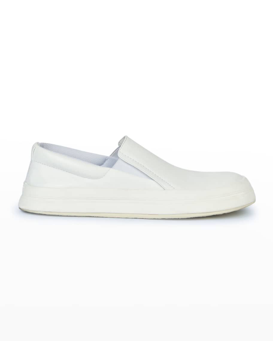 Jacquemus Les Palmo Calfskin Slip-On Sneakers | Neiman Marcus