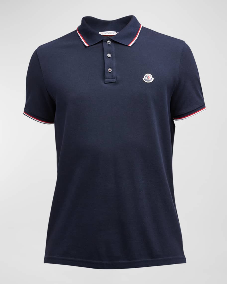 Moncler short sleeve polo outlet