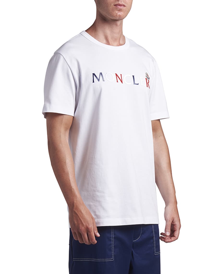 Moncler Men's Stretch-cotton Jersey T-Shirt