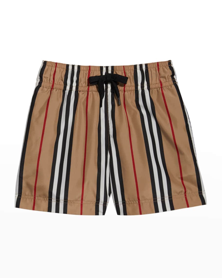 Infant burberry deals swim trunks
