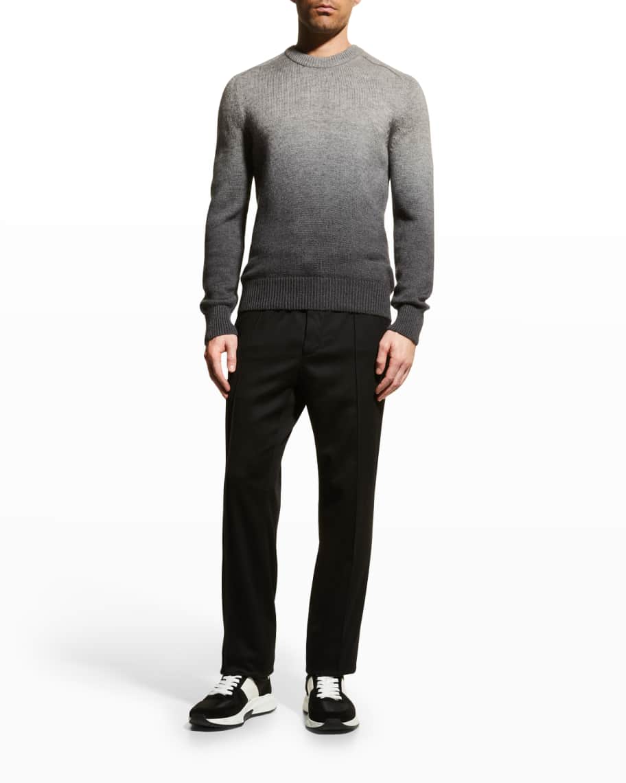 TOM FORD Men's Dip-Dye Cashmere Knit Sweater | Neiman Marcus