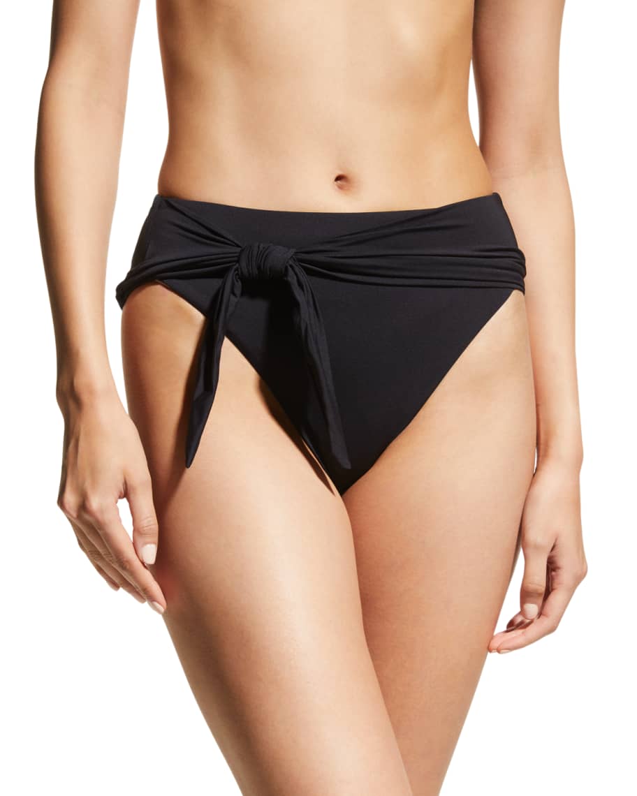 We Wore What Riviera Front Tie Bikini Bottoms Neiman Marcus