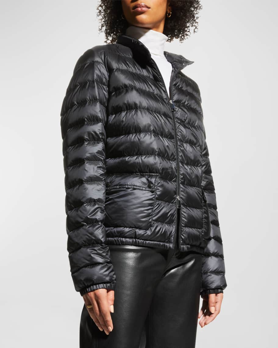 Moncler lans jacket black clearance