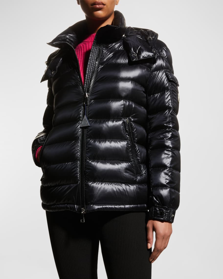 Moncler Dalles Detachable-Hood Boudin-Quilt Jacket | Neiman Marcus