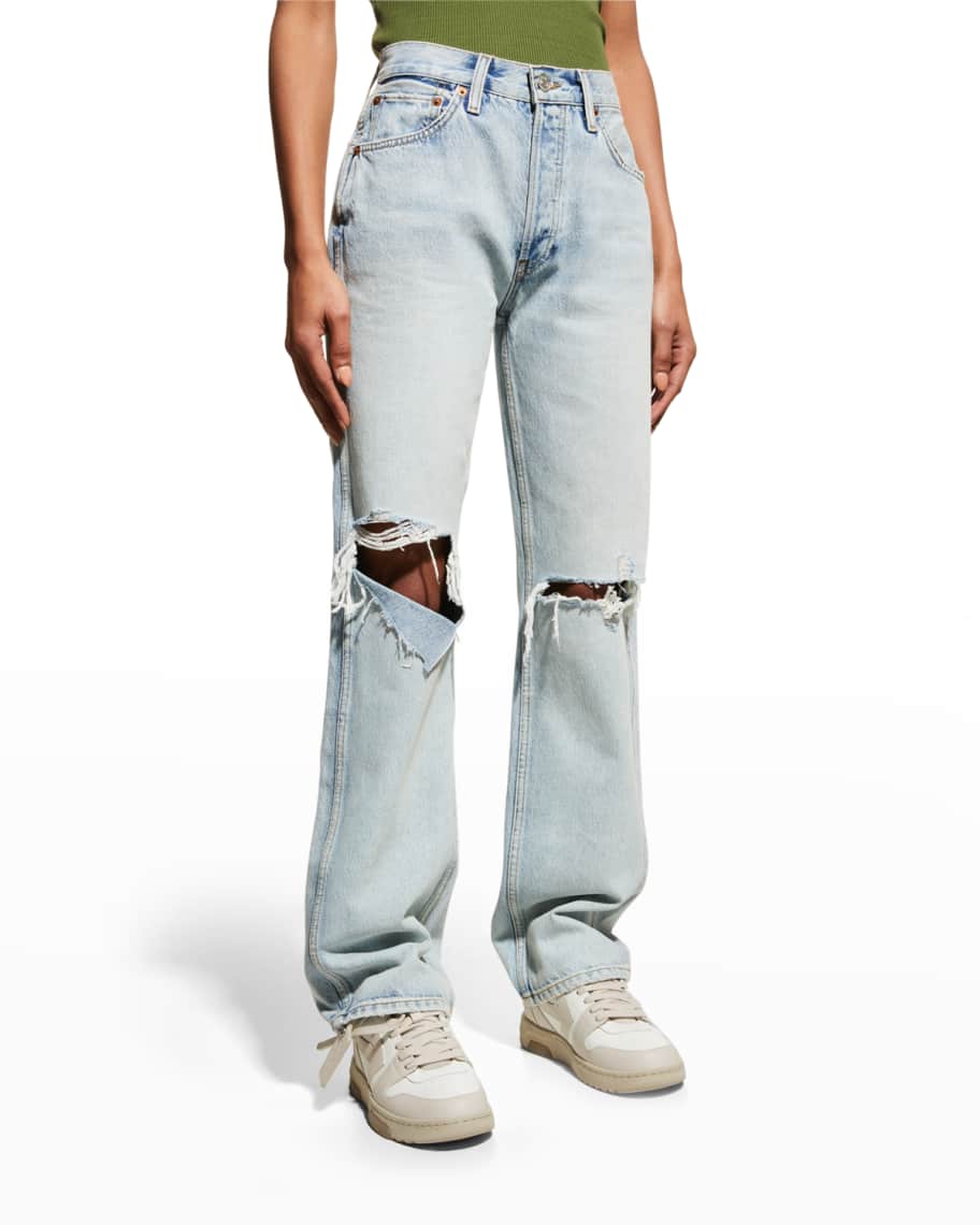 RE/DONE 90s High-Rise Loose Jeans | Neiman Marcus