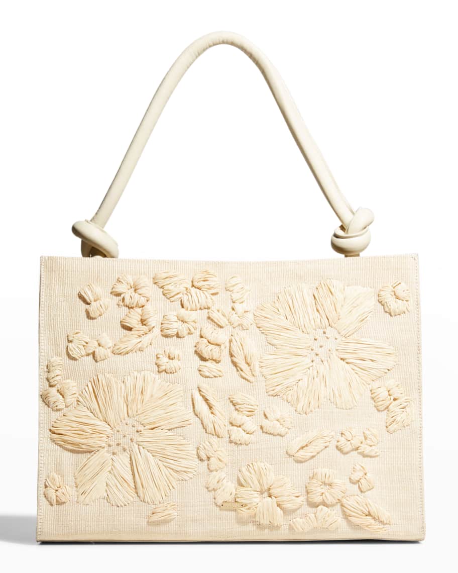 トートバッグ CULT GAIA Amun Bag - Cult Gaia - Raffia - Neutral Cult Gaia Raffia Tote Bag | Neutrals | FARFETCH