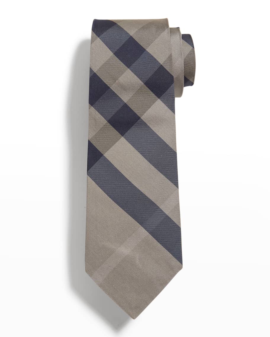 Burberry manston silk tie 2025