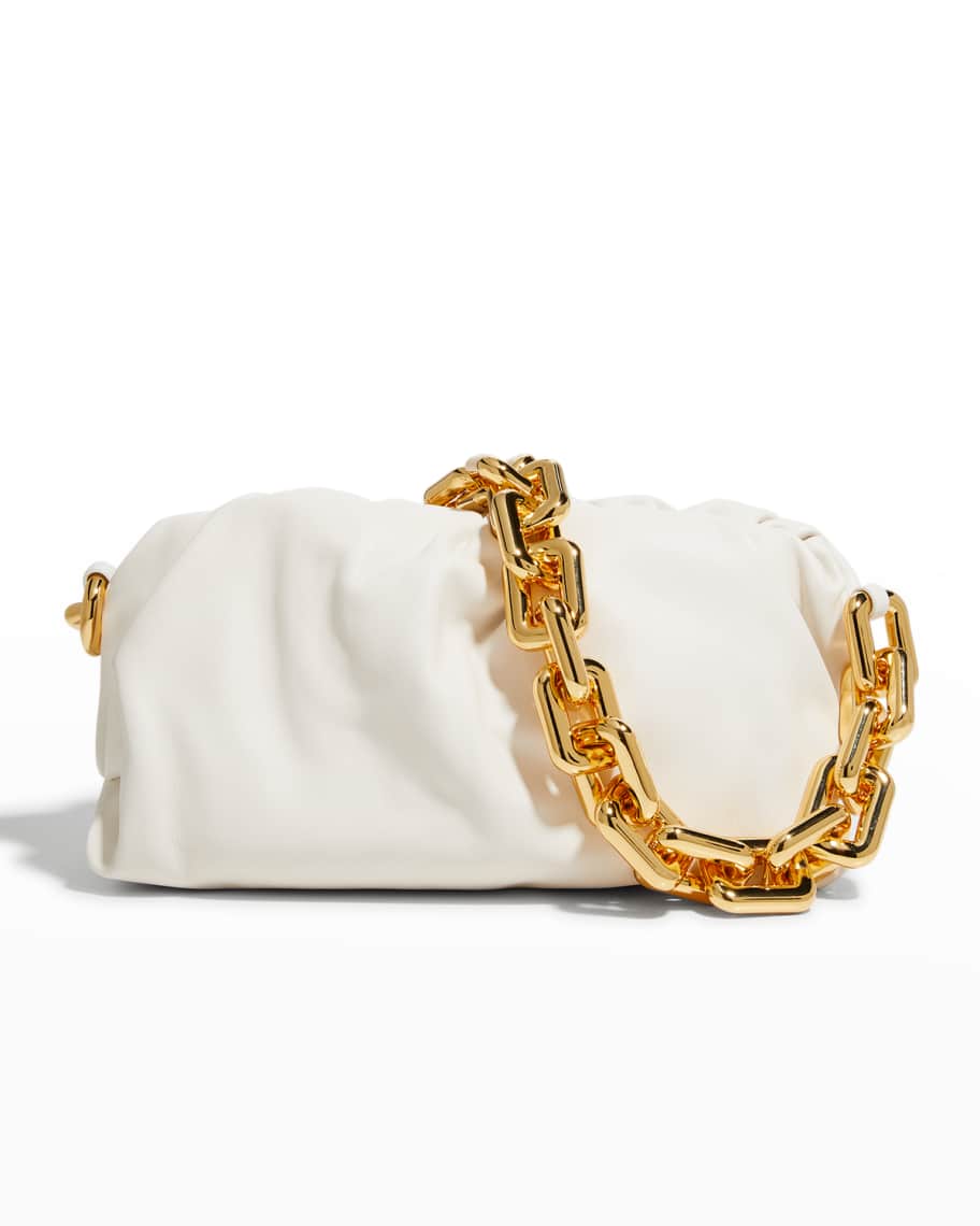 The Chain Pouch Leather Shoulder Bag