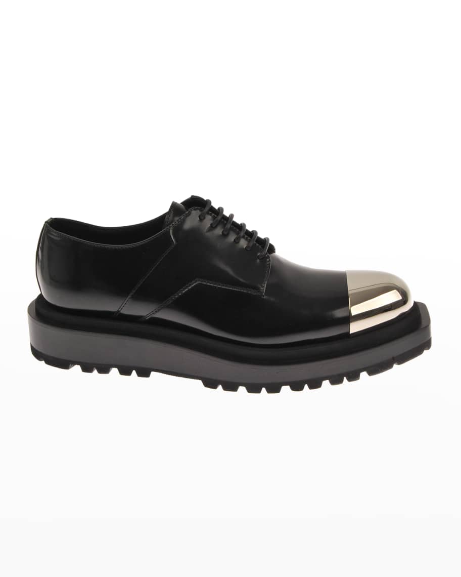 Mens metal cap toe shoes cheap
