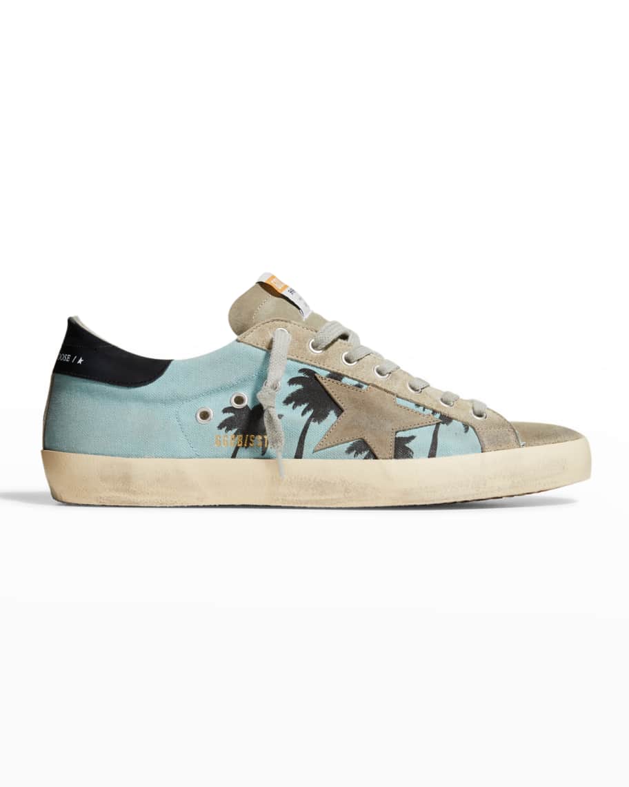 Golden goose palm tree sneakers clearance