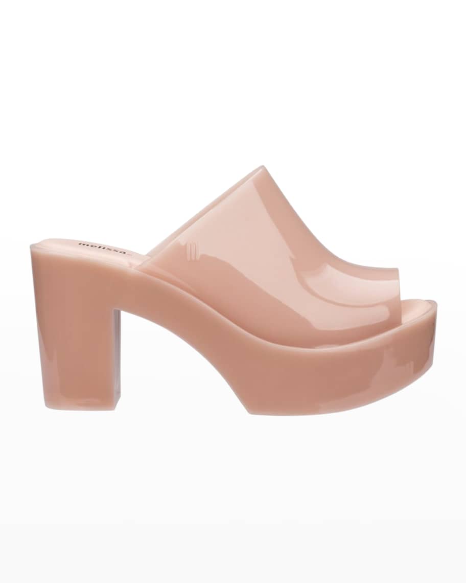 Melissa Shoes Jelly Platform Mule Sandals Neiman Marcus