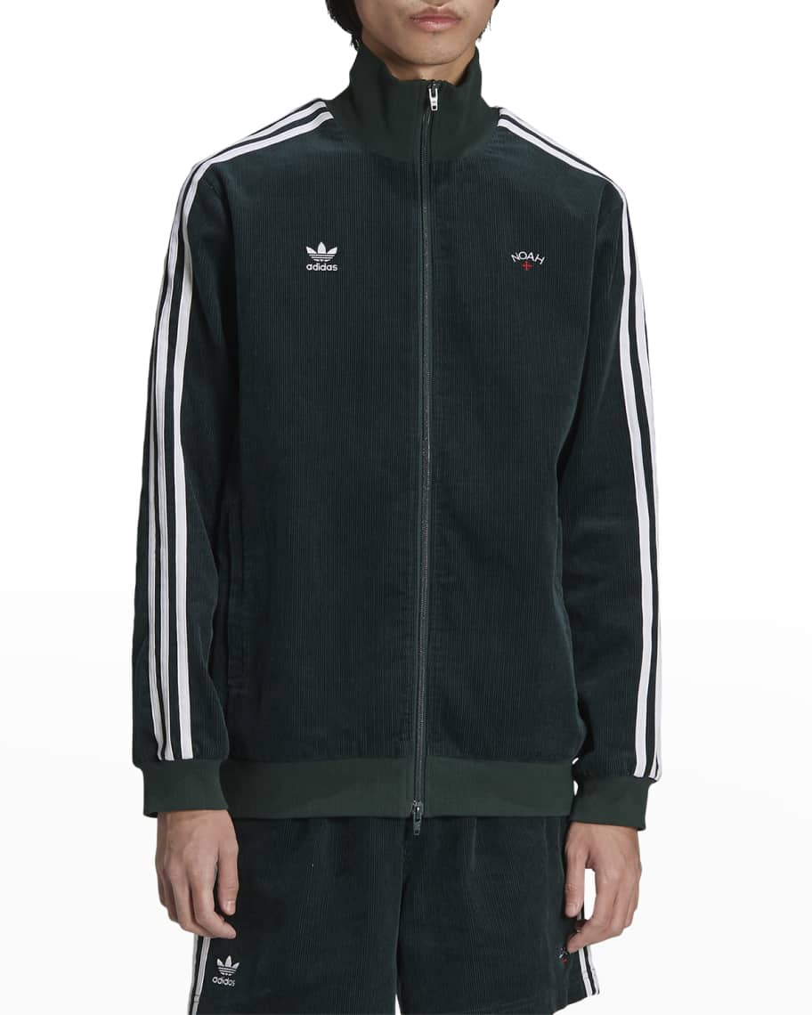 Adidas Men's Noah Corduroy Track Jacket | Neiman Marcus