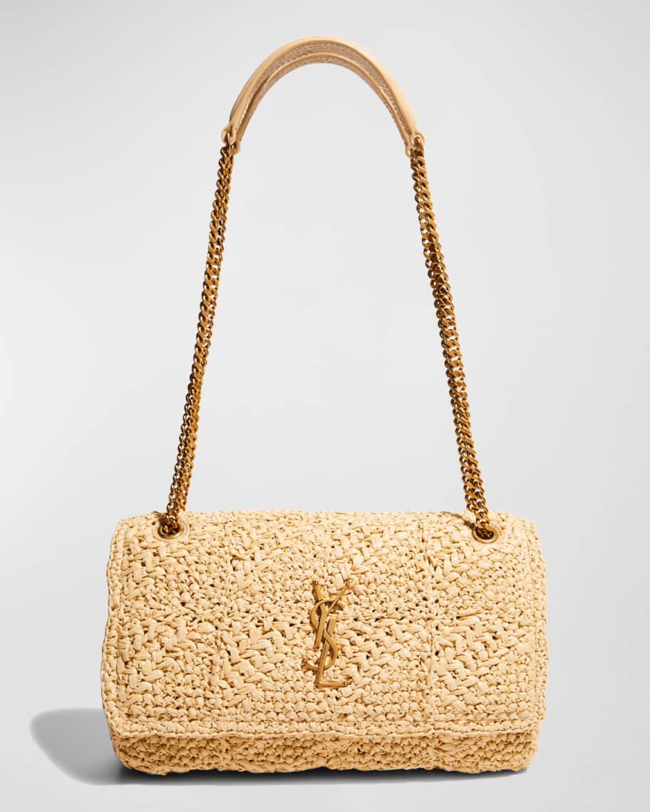 Saint laurent niki raffia bag 2025