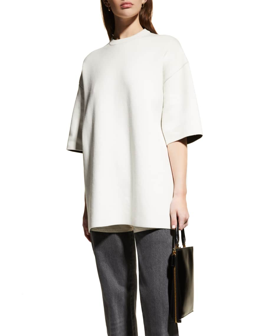 Peter Do Oversized Cutout T-Shirt | Neiman Marcus