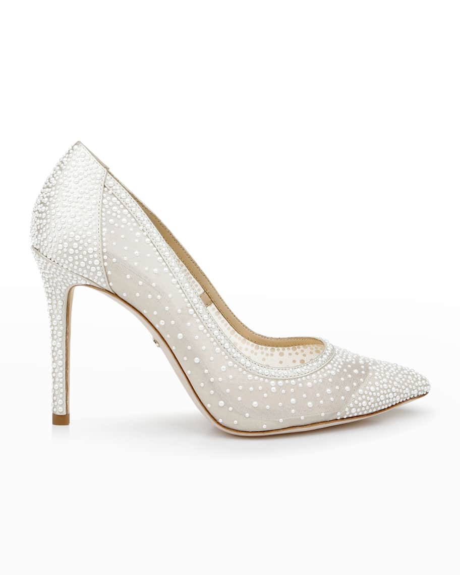 Badgley mischka weslee blush discount