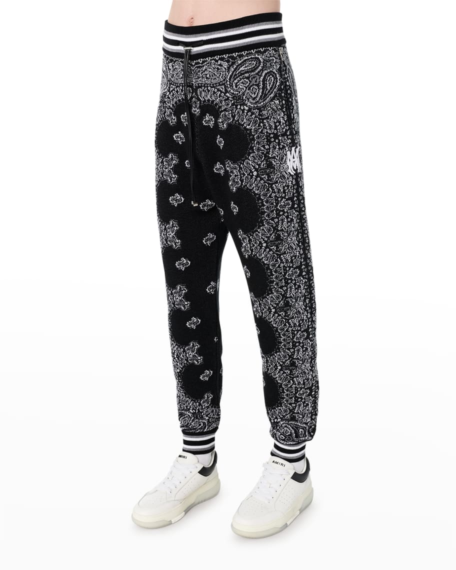 Amiri bandana sweatpants hot sale