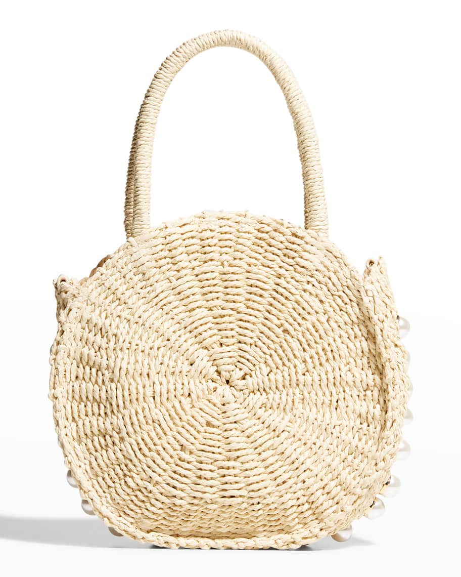 btb los angeles straw tote