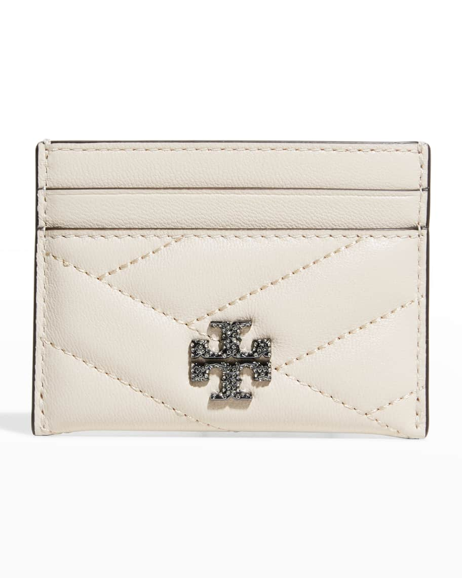 Tory Burch Kira Chevron Leather Card Case