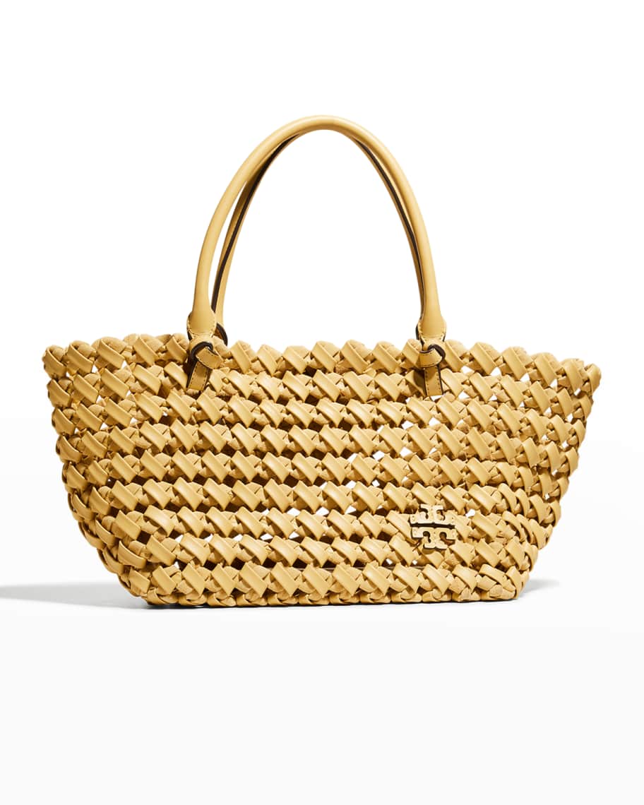 Tory Burch Mcgraw Straw Tote in Natural