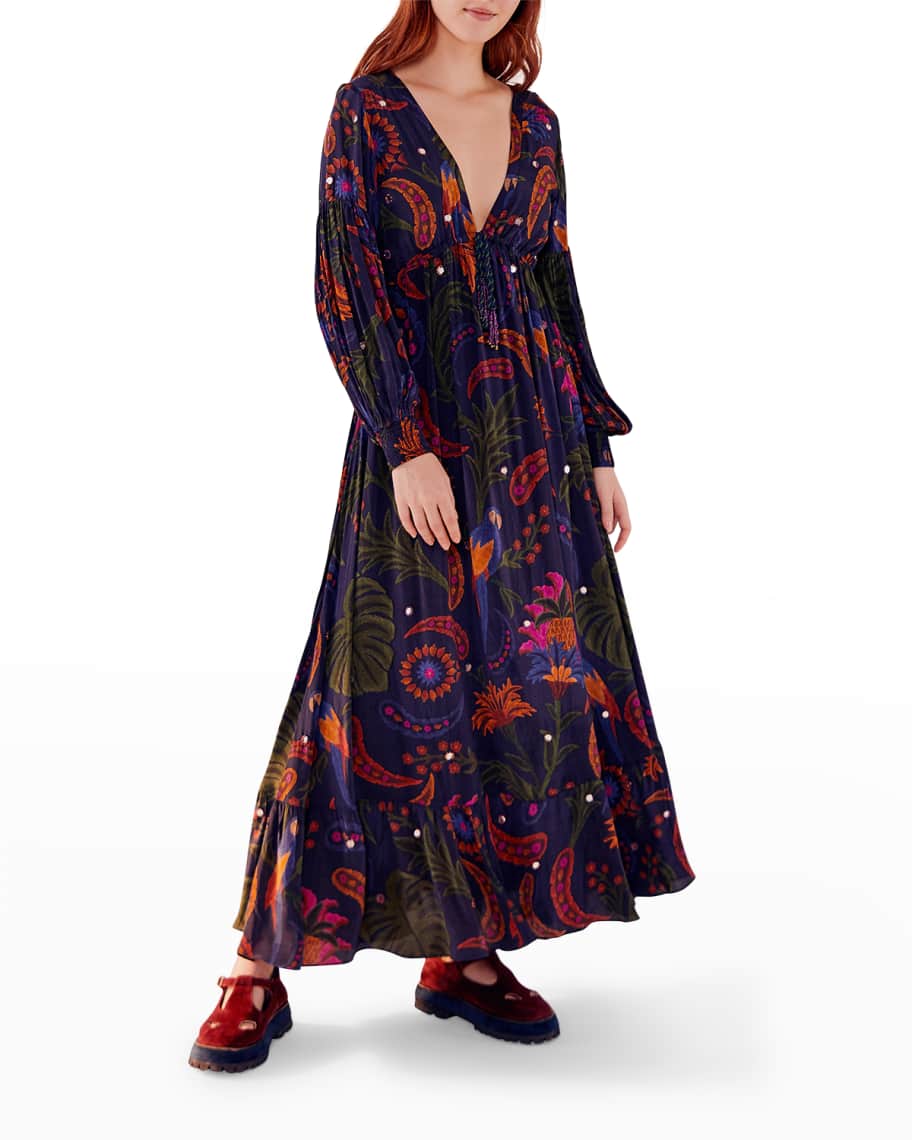 knee length dresses for ladies Black Fireworks Sleeveless Open Back Maxi Dress