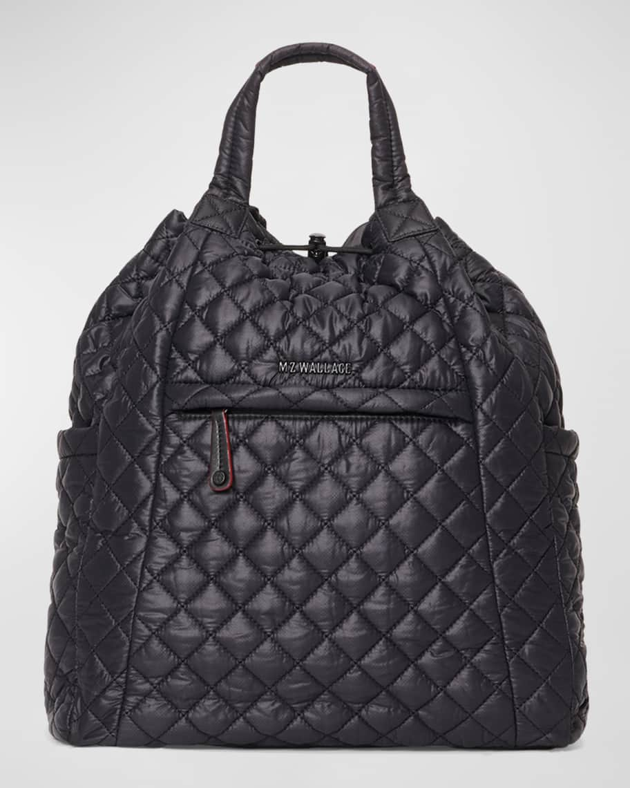 VALENTINO - Leather backpack, convertible into a elegant shoulder bag