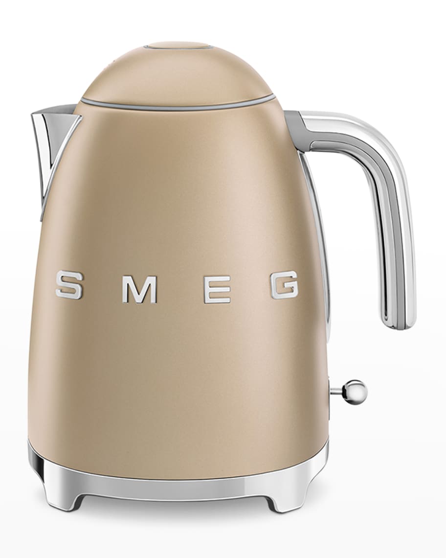Smeg Electric Kettle, Matte Champagne Neiman Marcus
