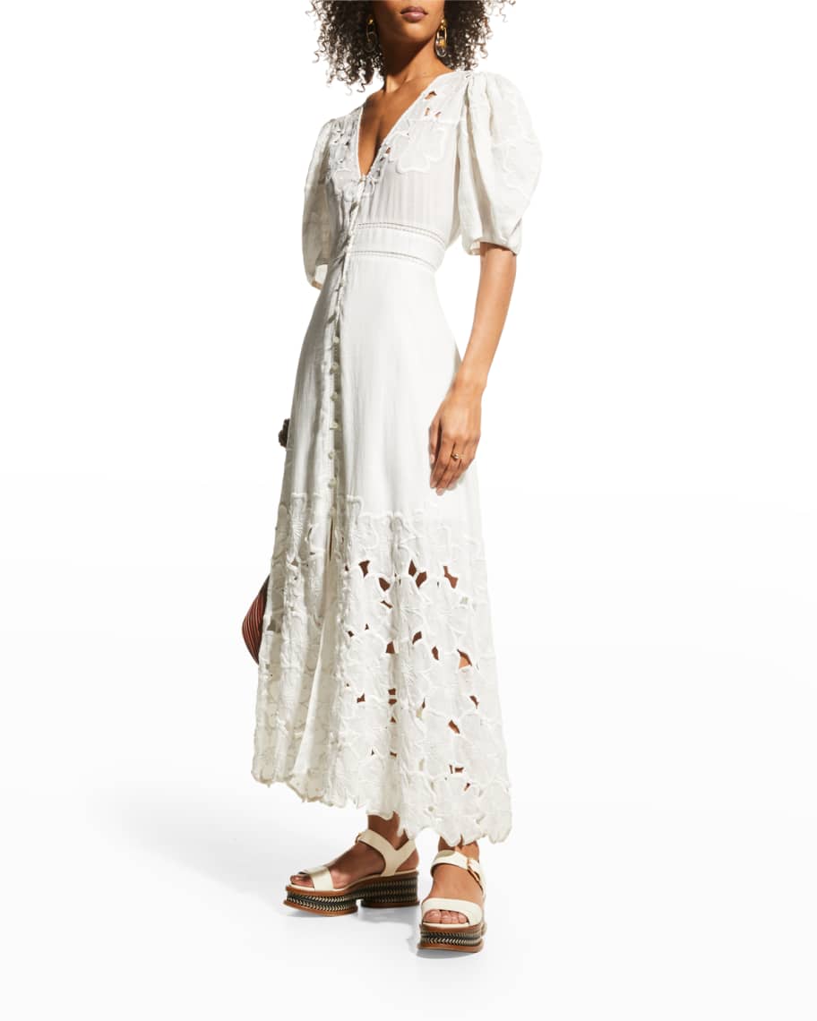 Veronica Beard Hope Embroidered Dress